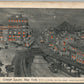 NEW YORK NY COOPER SQUARE HOLD TO LIGHT ANTIQUE POSTCARD