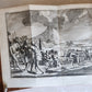 1735 HISTORY of CONQUEST of FLORIDA 2 VOLUMES antique ILLUSTRATED Americana