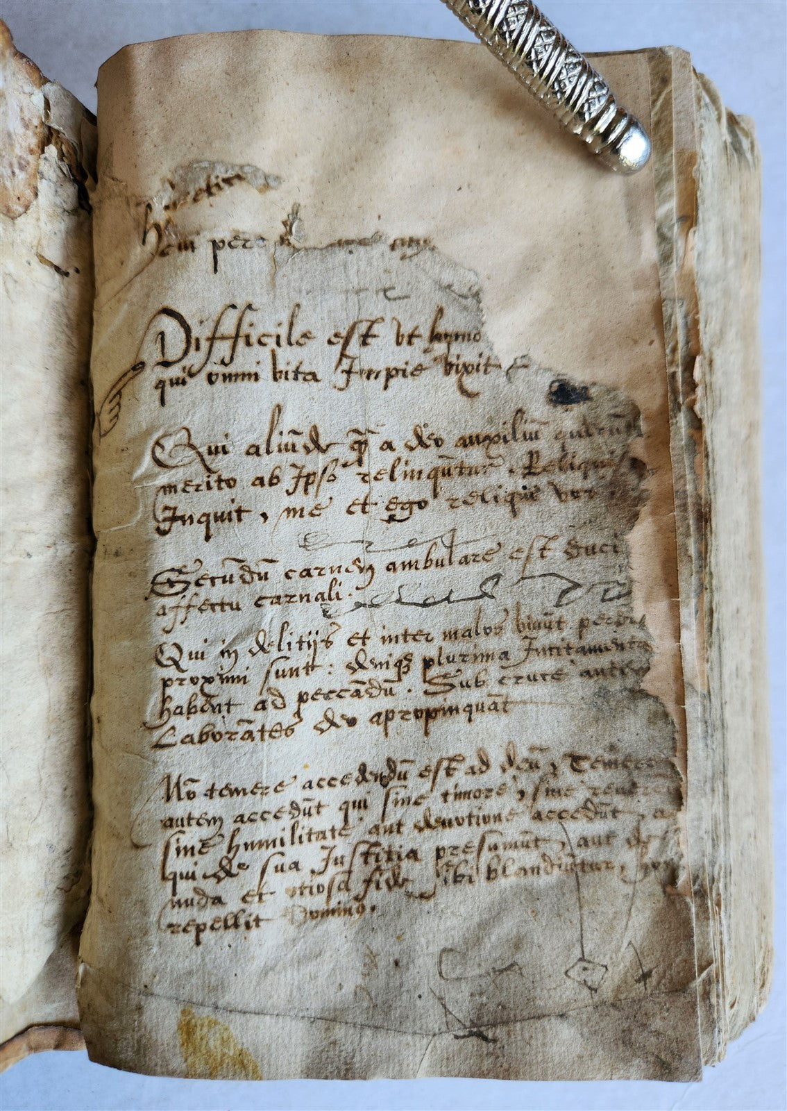1571 BIBLE OLD TESTAMENT COMMENTARIES ANTIQUE 16th CENTURY vellum binding