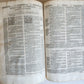 1593 BIBLE in LATIN antique LONDON ROBERT BARKER Old & New Testament FOLIO