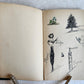 1900s ARTISTS LITTLE ALBUM - MANUSCRIPT DRAWINGS antique ILLUSTRATED
