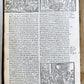 1563 BIBLE in LATIN antique ILLUSTRATED 16th century BIBLIA