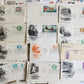 120 POSTCARDS & ENVELOPES FIRST DAY of ISSUE VINTAGE MIXED LOT
