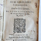 1586 GLI DIPORTI by Girolamo Parabosco antique 16th CENTURY VELLUM BOUND ITALIAN