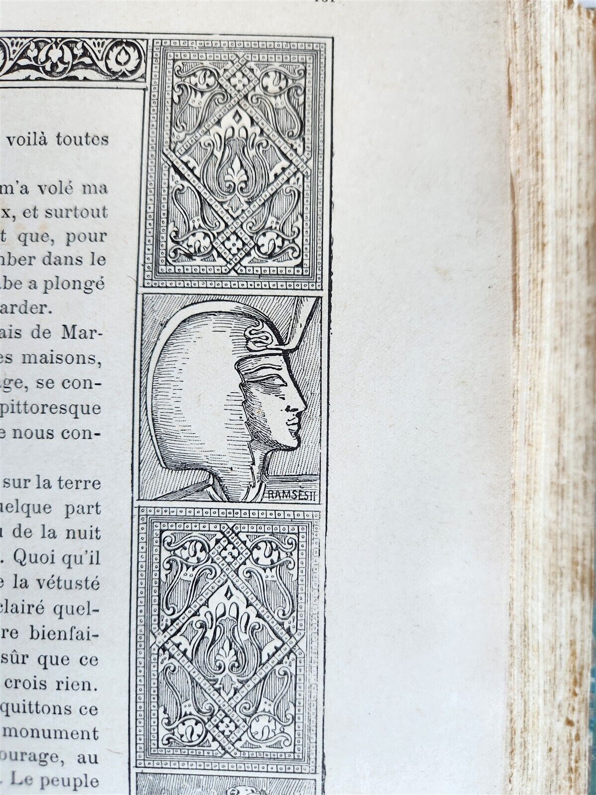 1889 NOTRE VOYAGE AUX PAYS BIBLIQUES 2v antique ASIA MINOR SYRIA EGYPT PALESTINE