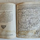 1602 BIBLE in LATIN ILLUSTRATED w/ MAP & NUMEROUS WOODCUTS antique