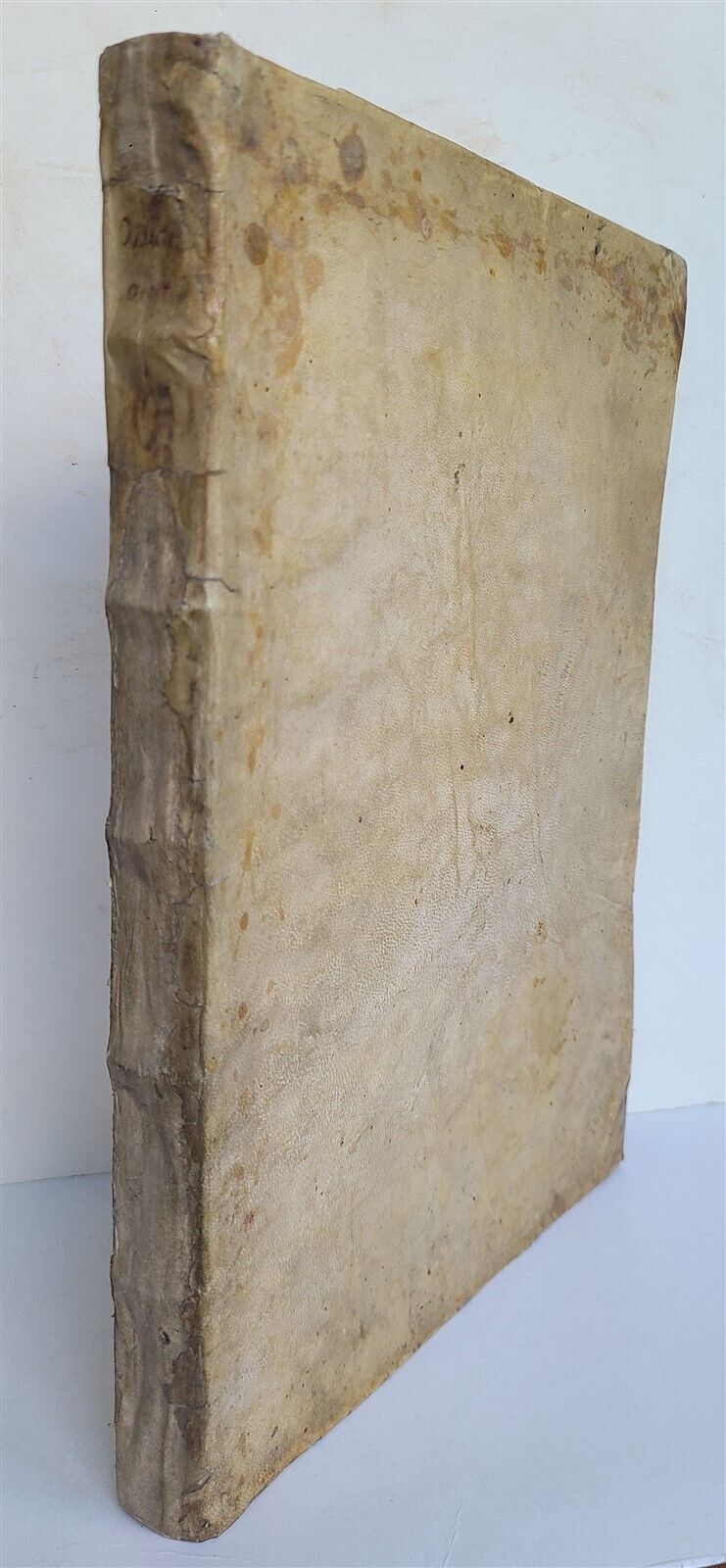 1548 ALDINE PRESS CICERO OFFICIORUM antique VELLUM BOUND 16th CENTURY FOLIO