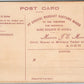 2 GOATS w/2 BODIES & 1 HEAD INDIAN MAHARAJAH TAILOR ADVERTISING ANTIQUE POSTCARD