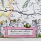 1640 DUCHY of FLANDERS BELGIUM MAP by WILLEM BLAEU antique AUTHENTIC handcolored