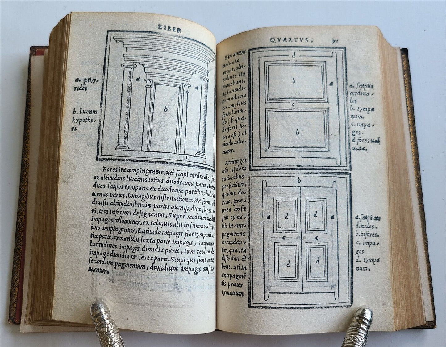 1513 VITRUVIUS ILLUSTRATED antique POST-INCUNABULA rare 16th CENT. architecture