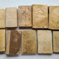 18th CENTURY BINDINGS - LOT of 10 VELLUM BOUND BOOKS antique