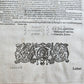 1593 BIBLE in LATIN antique LONDON ROBERT BARKER Old & New Testament FOLIO
