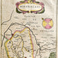 1640 MAP of FRANCE LOUDONOIS by WILLEM BLAEU antique AUTHENTIC hand colored