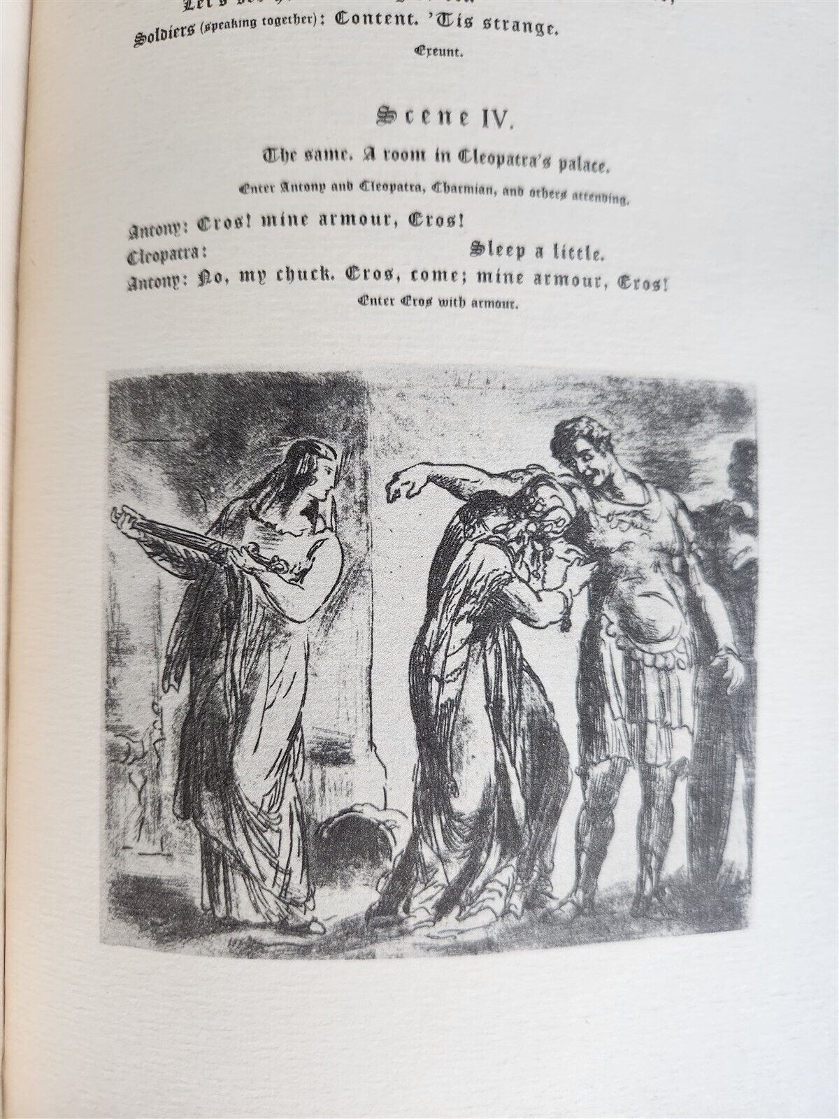 1925 ANTHONY & CLEOPATRA by WILLIAM SHAKESPEARE antique ILLUSTRATED