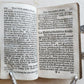 1754 GERMAN DEVOTIONAL BOOK antique BINDING w/ STUNNING SILVER FITTINGS