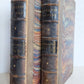 1861 HISTORY of CONQUEST of PERU by PRESCOTT 2 VOLUMES antique CIVIL WAR ERA