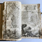 1702 BIBLE in DUTCH MASSIVE FOLIO antique ILLUSTRATED w/6 MAPS incl. WORLD'S MAP