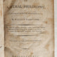 1788 INTRODUCTION to NATURAL PHILOSOPHY American edition antique ILLUSTRATED