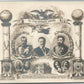 RUSSIAN TSAR JAPANESE EMPEROR PORTSMOUTH DRAMA ANTIQUE REAL PHOTO POSTCARD RPPC
