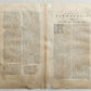 1640 MAP of FRANCE TOURAINE by WILLEM BLAEU antique AUTHENTIC hand colored