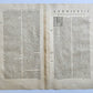 1640 LIEGE BELGIUM MAP by WILLEM BLAEU antique AUTHENTIC hand colored