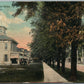 MARION OH EAST CENTER STREET ANTIQUE POSTCARD