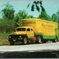 INDIANAPOLIS IN MAYFLOWER MOVING CO. TRUCK ADVERTISING VINTAGE POSTCARD
