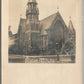 BROOKLYN NY AURORA GRATA CHURCH ANTIQUE REAL PHOTO POSTCARD RPPC