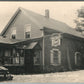 MT.VERNON ME STORE AT MINNEHONK CAMPS ANTIQUE REAL PHOTO POSTCARD RPPC