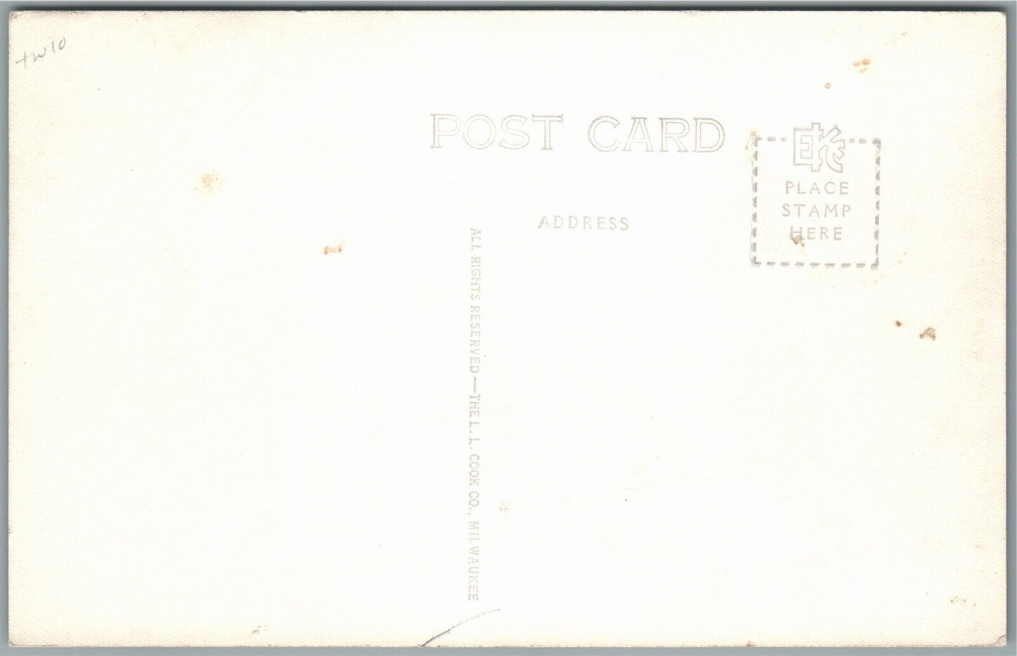 BENSENVILLE IL EVANGELICAL HOME FOR AGED VINTAGE REAL PHOTO POSTCARD RPPC