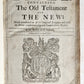 1688 BIBLE in ENGLISH KING JAMES FOLIO antique OLD & NEW TESTAMENT