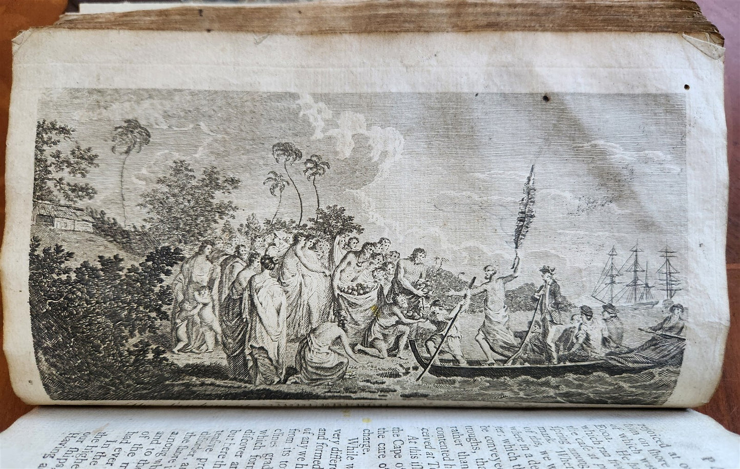 1785 CAPTAIN COOK'S THIRD and LAST VOYAGE ILLUSTRATED antique ENGLISH