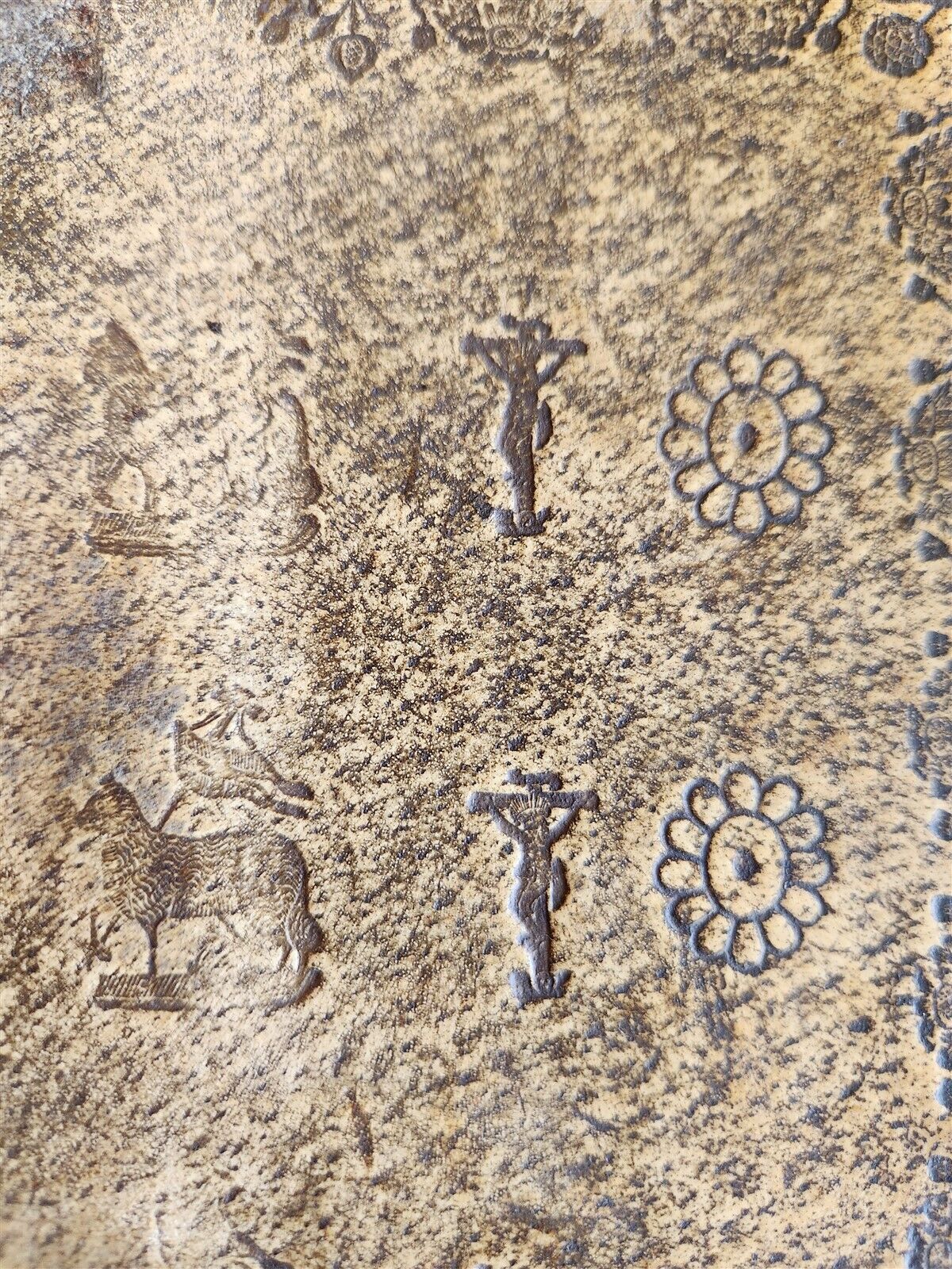 1788 BIBLE in GERMAN ILLUSTRATED antique MASSIVE PIGSKIN BOUND FOILIO