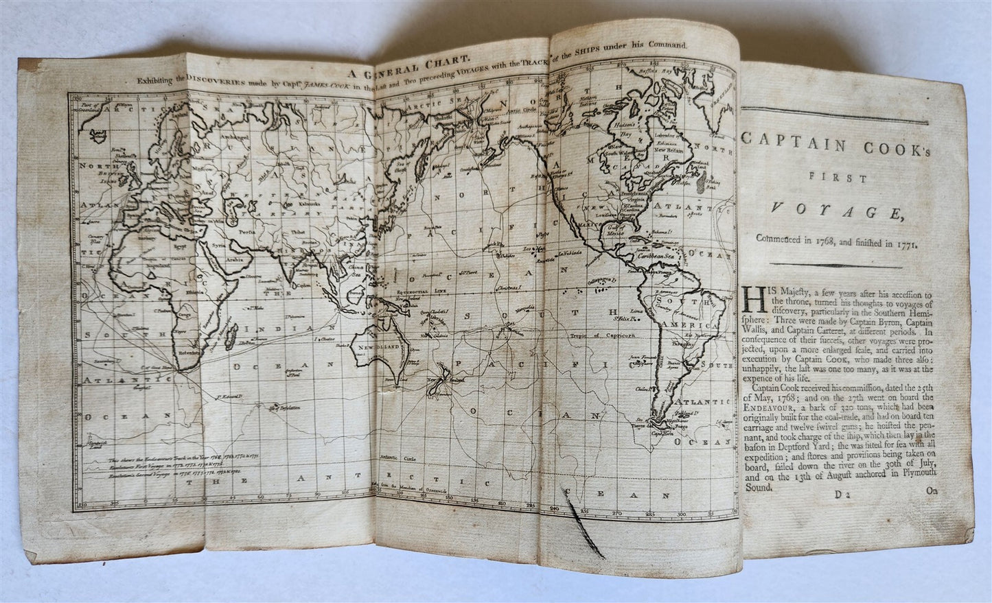 1790 CAPTAIN COOK'S VOYAGES ROUND THE WORLD 3 VOLS ILLUSTRATED antique ENGLISH