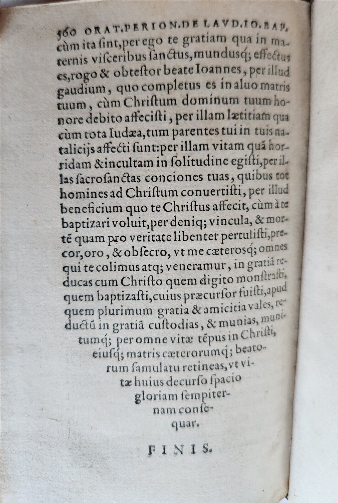 1561 THEOLOGY by FLORIAN TREFLER antique PIGSKIN BINDING 16th CENTURY