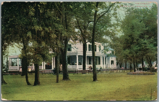 TRENTON NJ WHITE CITY CASINO ANTIQUE POSTCARD