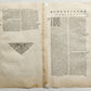 1640 MAP of GERMANY OLDENBURG CO. by WILLEM BLAEU antique AUTHENTIC hand colored