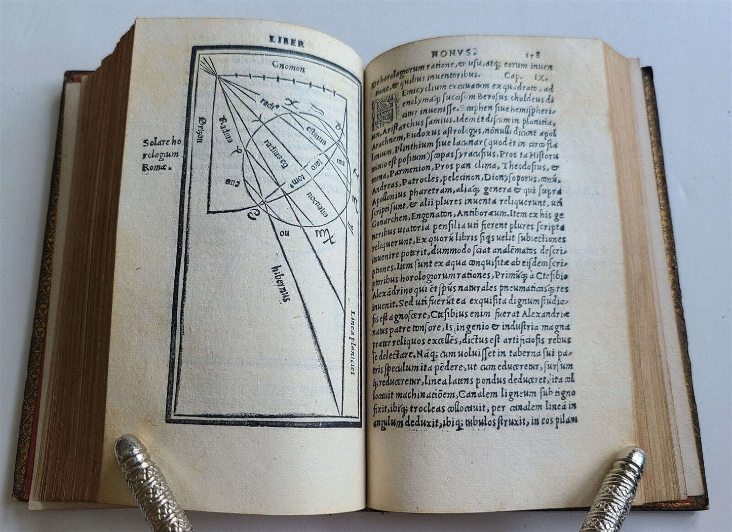 1513 VITRUVIUS ILLUSTRATED antique POST-INCUNABULA rare 16th CENT. architecture