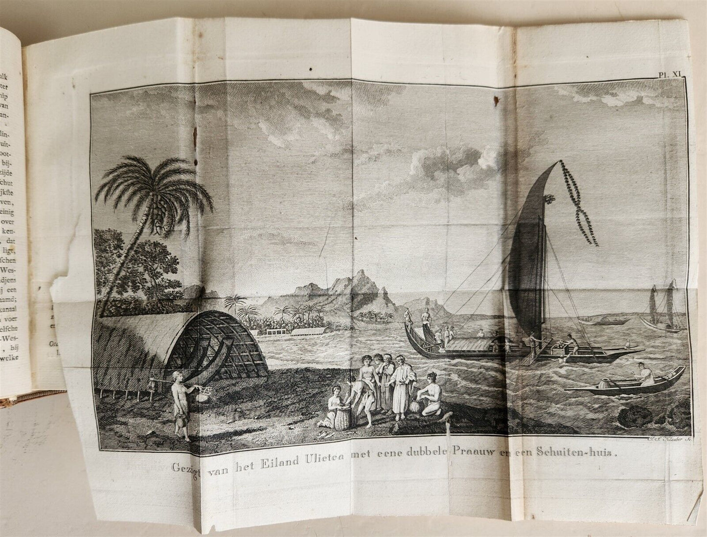 1795-1803 VOYAGE of CAPTAIN COOK 13 vols DUTCH ILLUSTRATED antique MAPS PLATES