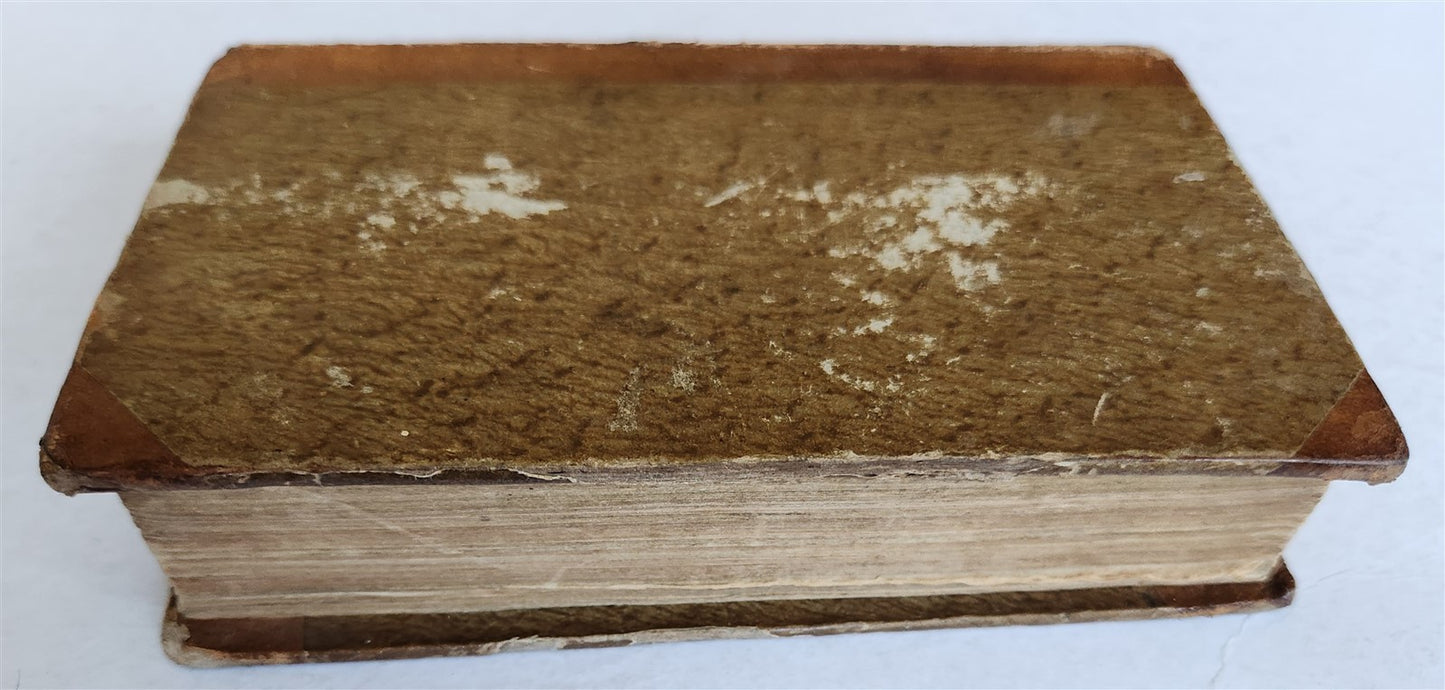 1758 FABLES of AESOP in FRENCH & GERMAN antique