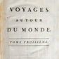 1774 RELATION des VOYAGES by J.HAWKESWORTH antique CAPT. JAMES COOK Vol. III