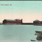 YORK HAVEN PA POWER PLANT ANTIQUE POSTCARD