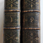 1775 BIBLE in ENGLISH 2 VOLUMES OLD & NEW TESTAMENT antique