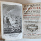 1739 SPECTACLE DE LA NATURE antique ILLUSTRATED w/ ASTRONOMY PLATES & MAPS