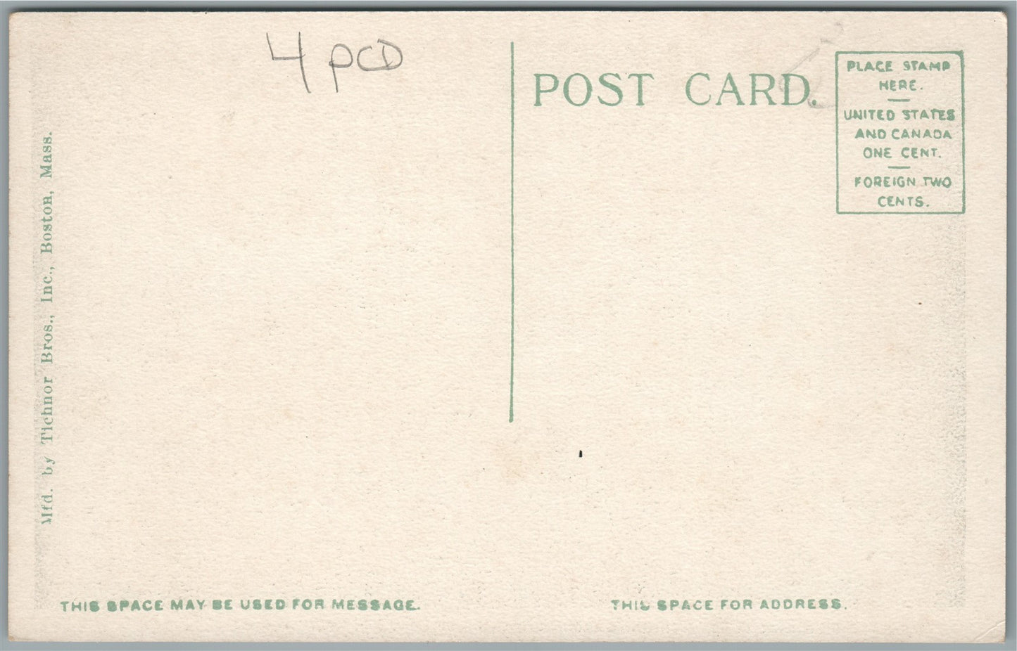 AYER MA CAMP DEVENS RED CROSS PHYSICAL EXAMINATION ANTIQUE POSTCARD