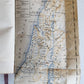 1866 VOYAGE en TERRE SAINTE by FELIX BOVET ILLUSTRATED w/ MAPS antique