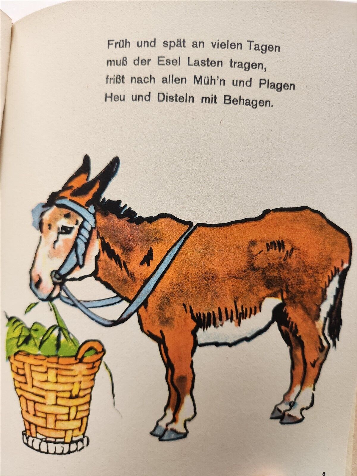 1960s ILLUSTRATED CHILDREN BOOK vintage NEUE TIER-BILDER by P.LEUTERITZ