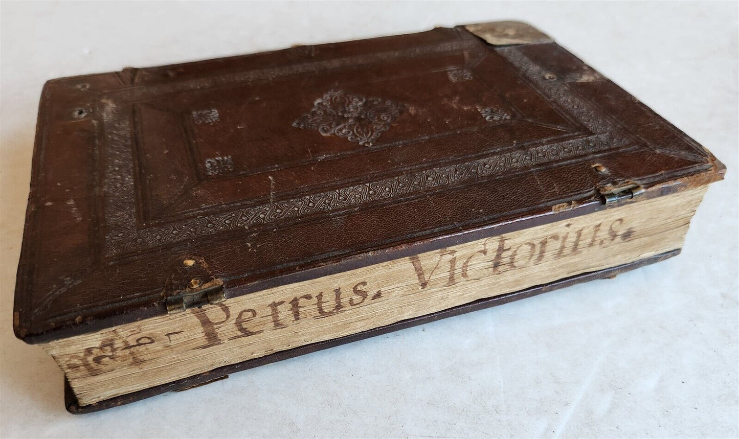 1554 VICTORII PETRI VARIARUM LECTIONUM antique 16th CENTURY