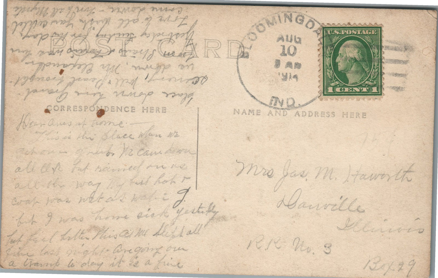 TURKEY RUN IN HOTEL & STAND ANTIQUE REAL PHOTO POSTCARD RPPC