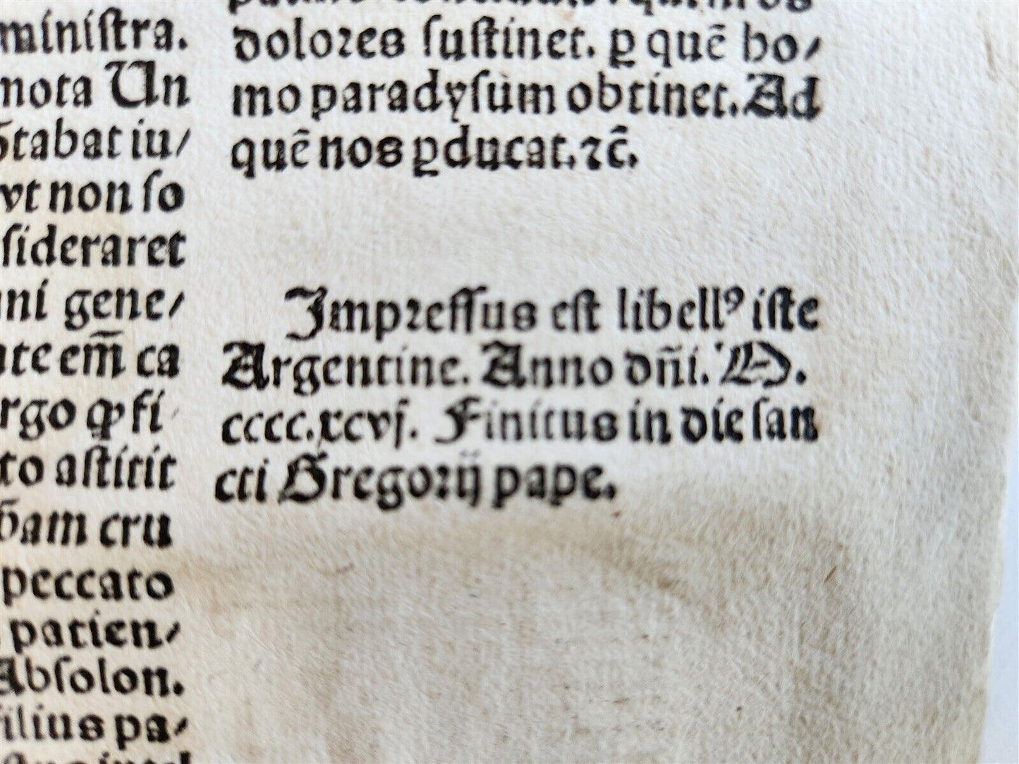 1496 INCUNABULA (Pseudo-) Bonaventura SERMONS antique INCUNABLE